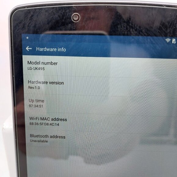 US Cellular LG G Pad F 8.0 UK495 Tablet 16GB WiFi Android 6.0 8" No Charger - Picture 6 of 7